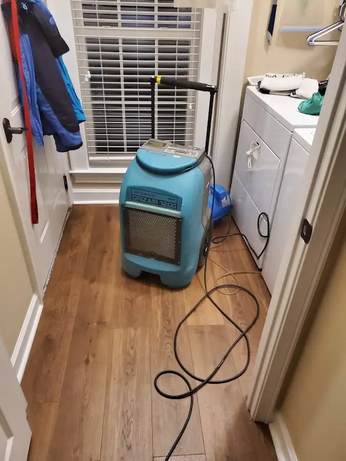 Commercial dehumidifier deployed for Crawl Space Restoration in Union